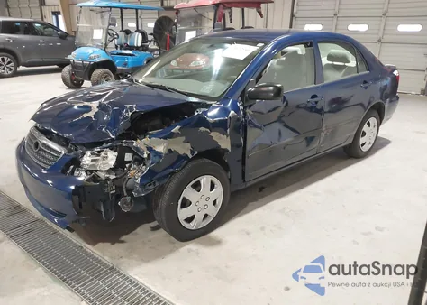 2007 Toyota Corolla Ce z USA, uszkodzony, nr VIN JTDBR32EX70110430